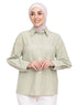 Olive Embroidered Shirt - Khotwh
